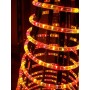 Choinka Świąteczna 1,95m - Konstrukcja + Wąż Świetlny 25mb