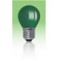 Żarówka LED  E27 1W kulka - zielona.